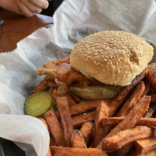 Buffalo chicken sandwich