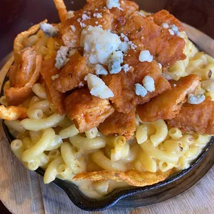 Buffalo Blue Cheese Mac n Cheese