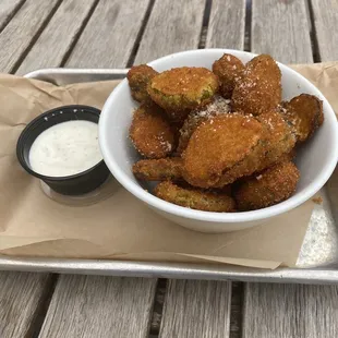 Appetizer- fried pickles