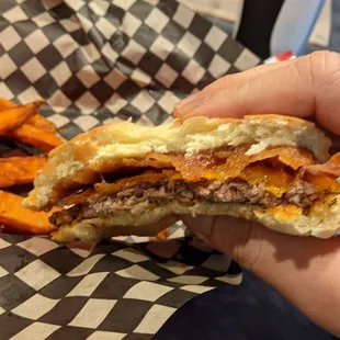 Disappointing smoky fiery burger