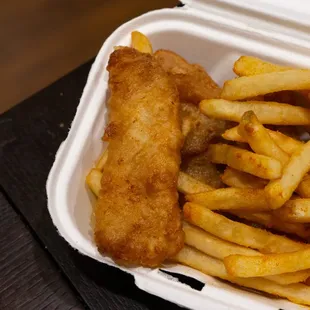 fish and chips, fish, seafood, food