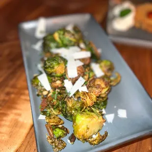 Crispy Baby Brussels Sprouts