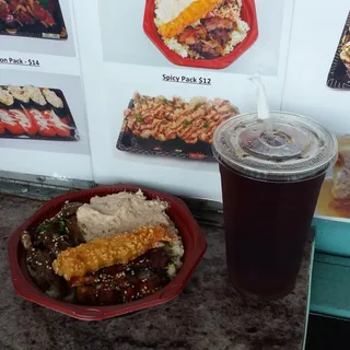 LBS Special with Shrimp Tempura Bowl
