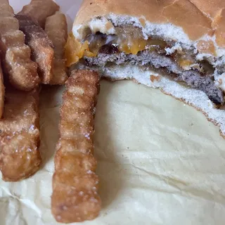 Teri cheese burger