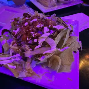 Pork Nachos - much better than the chicken