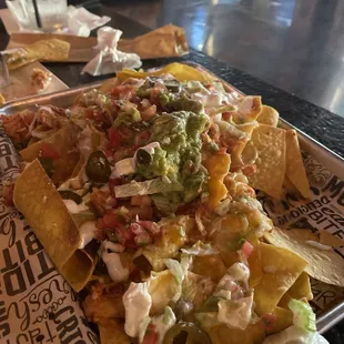 Chicken nachos