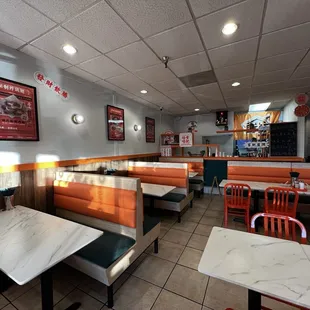 sushi and sashimi, interior
