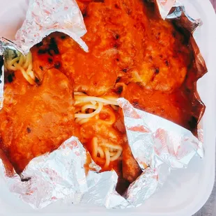 a meal in a container
