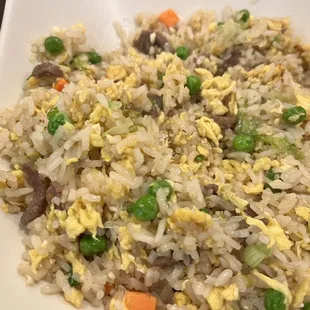 蝦醬牛鬆炒飯