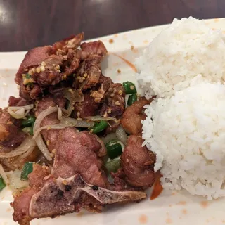 Salt and Pepper Pork Chop