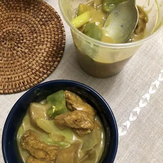 Fried Tofu with Curry Sauce