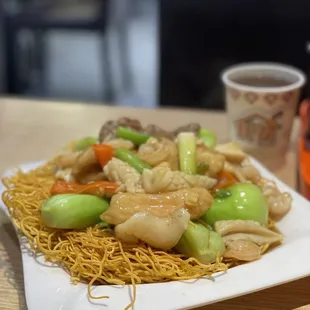 J1. House Special Pan Fried Noodle