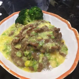 R12. Beef in Egg Drop Sauce