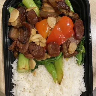 R14. Chinese Broccoli & Chinese Sausage