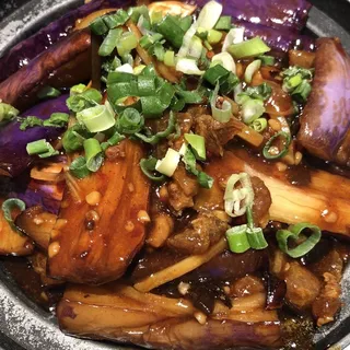R27. Eggplant & Pork in Spicy Garlic Sauce