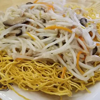 J2. Bean Sprout & Pork Pan Fried Noodle