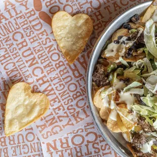 nachos, food