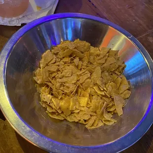 Bottom of the chips