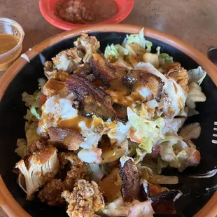 Chicken, bacon ranch bowl