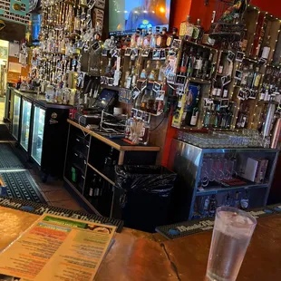 a view of the bar
