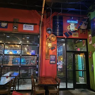 Inside