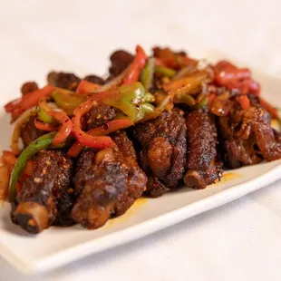 ribs, food, bbq ribs