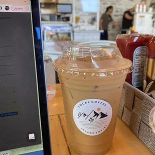 iced latte