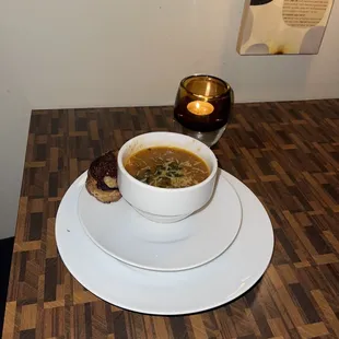 Tomato soup with grilled cheese