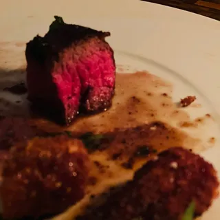 grilled grass fed beef tenderloin filet