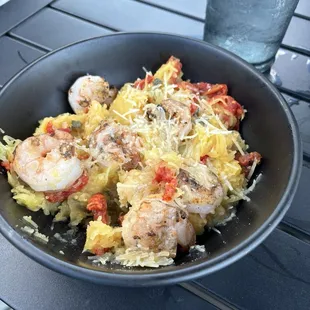 Lemon caper squash dish. Not good.