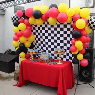 Balloon installation