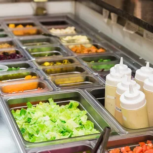 salads, interior