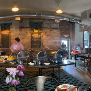 Inside of restaurant