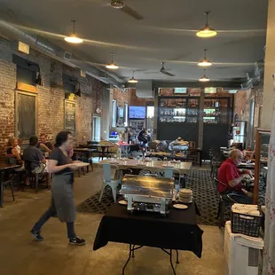 Inside of restaurant