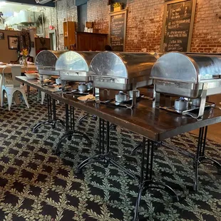 Local feed dining area