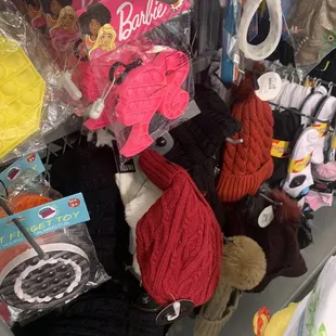 Pop it's and beanies