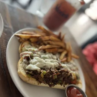 Brisket Cheesesteak