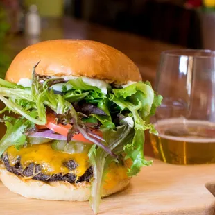 burgers, food, burger