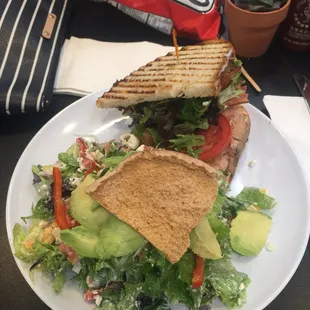 Half + Half combo of SBLTA + kebob cobb.