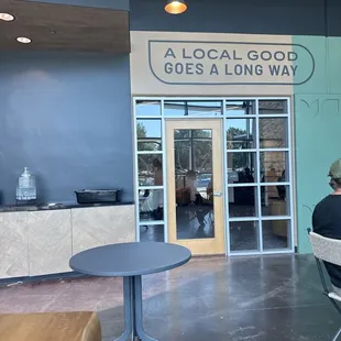 Separate library room area to study