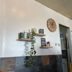 Back wall towards the kitchen