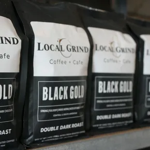 Black Gold, a double dark roasted coffee