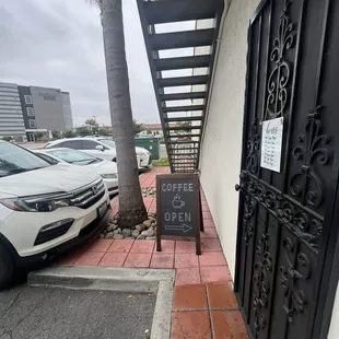 Back entrance