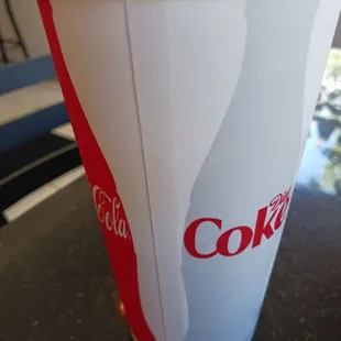 Free big tea courtesy Client of Auburn Salvation Army.  June 9, 2022.