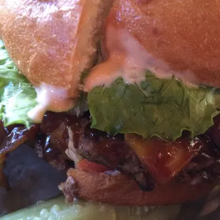 Western Bacon Cheeseburger