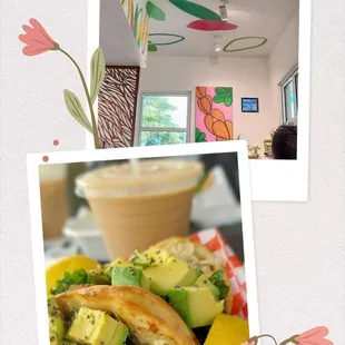 Local Joe serves delicious and healthy food options.  My favorite food item is the Power Wrap made with hummus, avocado, and kale.