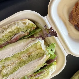 Turkey Pesto Sandwich   Lunch