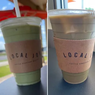 Regi's strawberry matcha