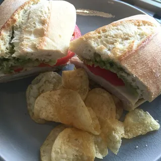 Turkey Pesto Sandwich