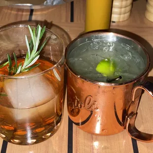 Old fashioned and gold mine mule